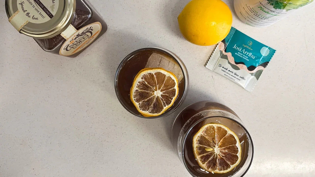 A Trifecta of Flavor and Health: JostArriba Lemon Mocktail Recipe