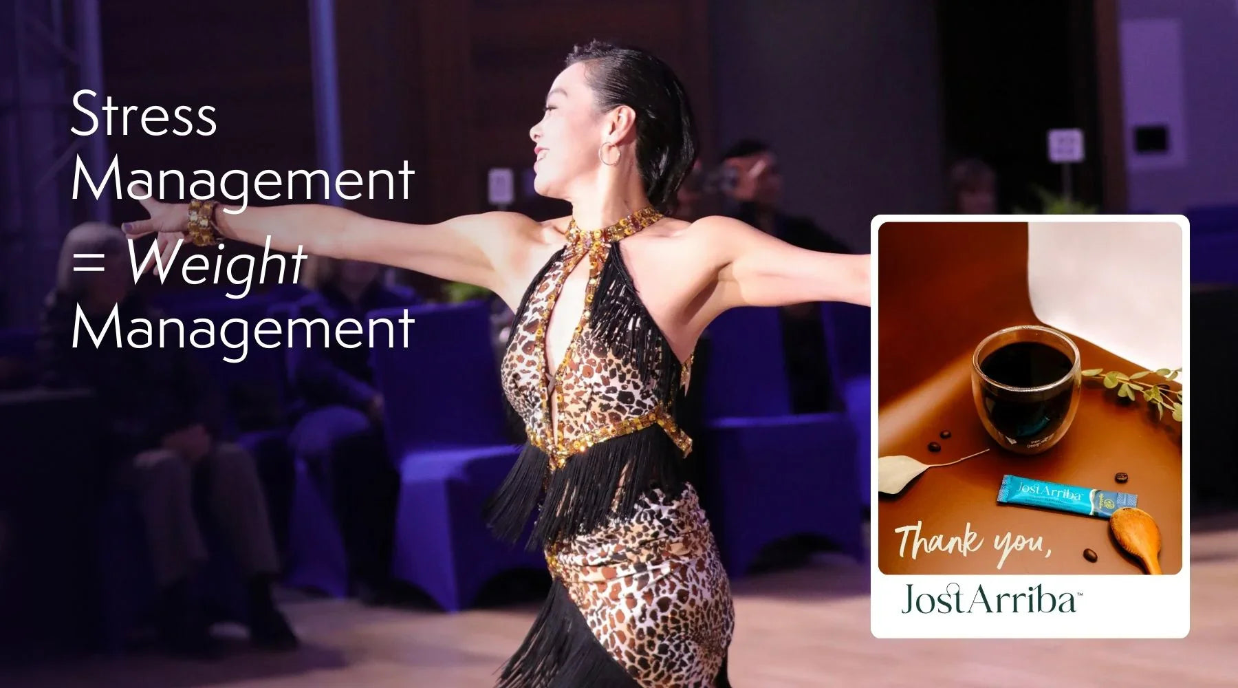 JostArriba: A Delicious Solution to Stress and Weight Management